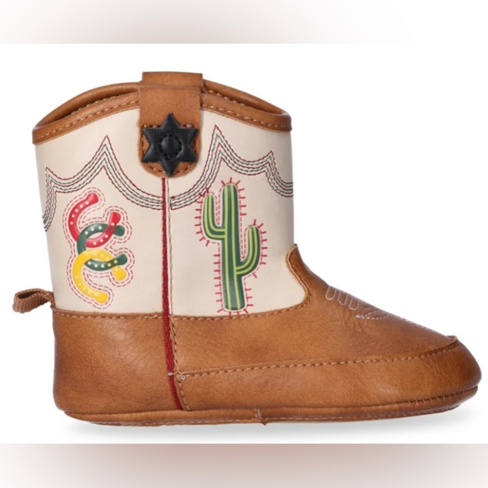 Wonder Nation Baby Boy's Soft Western Boot